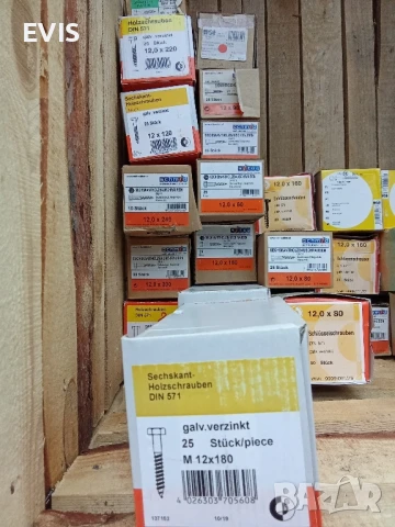 ПРОДАВАМ ПАТЕНТНИ ВИНТОВЕ – ВСЯКАКВА ГОЛЕМИНА И РАЗМЕР! , снимка 4 - Железария - 51102407