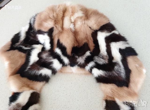 шапка естествен косъм норка визон S, снимка 8 - Шапки - 52751253