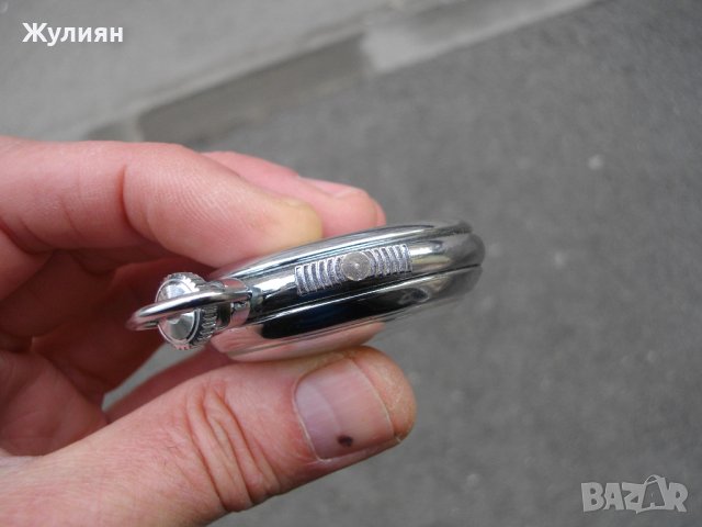  КОЛЕКЦИОНЕРСКИ ДЖОБЕН ЧАСОВНИК ХРОНОМЕТЪР INGERSOLL , снимка 7 - Антикварни и старинни предмети - 44228595
