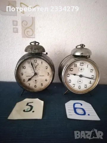 Стари часовници будилници от 30-40те години. , снимка 5 - Антикварни и старинни предмети - 48217246