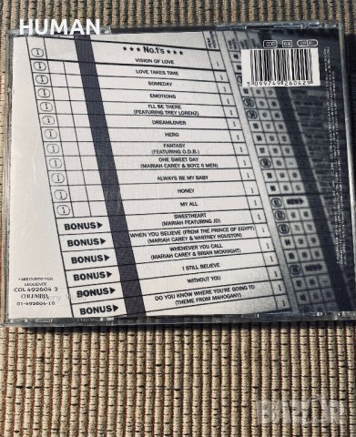 Mariah Carey -Оригинални, снимка 13 - CD дискове - 41290445