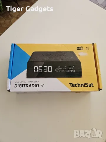 Радио часовник TechniSat Digitradio 51 DAB+/FM с двоен алармен режим и голям дисплей, снимка 10 - Радиокасетофони, транзистори - 55749965