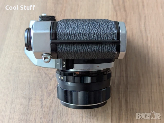 Фотоапарат Asahi Pentax SP500 с обектив Super-Takumar 1:2/55 , снимка 9 - Фотоапарати - 51174777