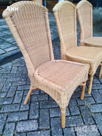 Ратанови столове внос Холандия, снимка 4 - Столове - 33986819