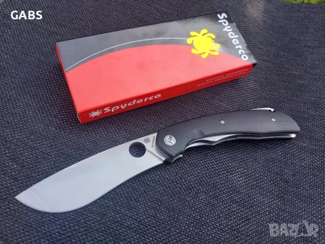 Сгъваем джобен нож Spyderco,светкавично отваряне Flipper