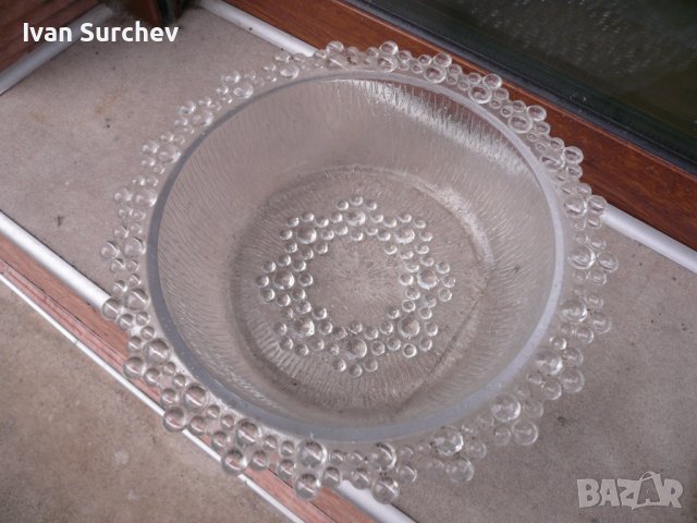 КРИСТАЛНА ФРУКТИЕРА-ПАНЕР 4ЕХИЯ ОТ СОЦА, снимка 2 - Аксесоари за кухня - 40854595