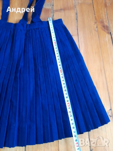 Стара ученическа плисирана пола #4, снимка 4 - Други ценни предмети - 53862522