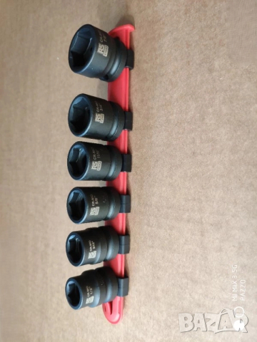 RS PRO 1/2 6броя impact low profile 6стенни качествени вложки, RS PRO 1/2 6броя многостенни вложки, снимка 2 - Други инструменти - 52921806