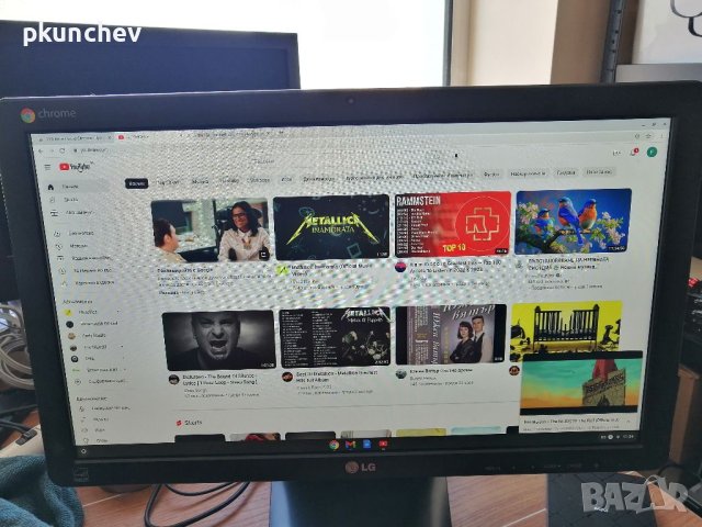 LG Chromebase 22CV241-B Персонален компютър Всичко в едно ChromeOS Wi-Fi 4, снимка 4 - За дома - 40547581