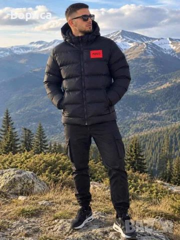 Мъжки зимно яке Hugo, Nike, снимка 6 - Якета - 56374171