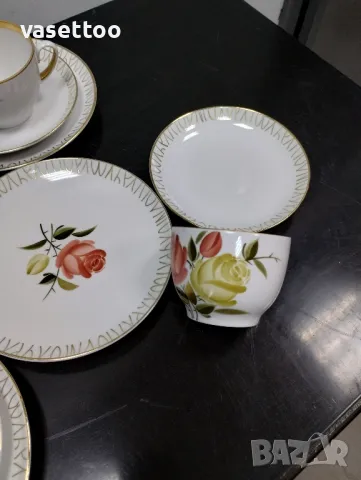 Сервизи за чай ЛФЗ и Вербилки, снимка 4 - Сервизи - 47872212