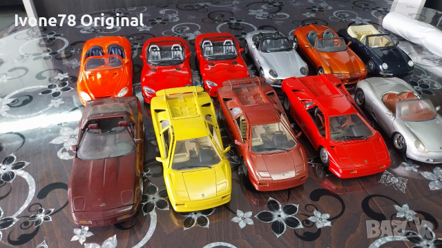 МЕТАЛНИ КОЛИ  DODGE НА Bburago 1:18, снимка 1 - Колекции - 44780964