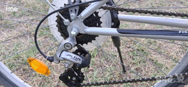 Велосипед НОМЕР 17. Fisher. 28 цола, 21 скорости. Алуминиева рамка. 50 см от седалката до центъра..., снимка 14 - Велосипеди - 51346987