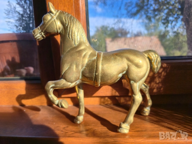 Бронзов Кон , снимка 6 - Статуетки - 51954915