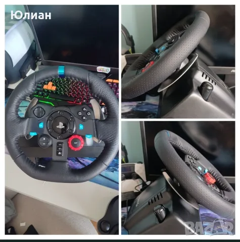 Logitech g29 + shifter , снимка 2 - Други игри и конзоли - 55991773