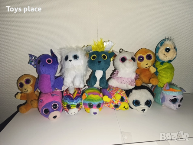 TY Малки плюшени играчки със стъклени очи, снимка 4 - Фен артикули - 52659640