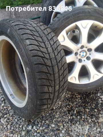 джанти с гуми 19цола БМВ Х5 9J X 19 ET 48 5X120 централен отвор 74.1 заедно с гумите , снимка 10 - Гуми и джанти - 41966327