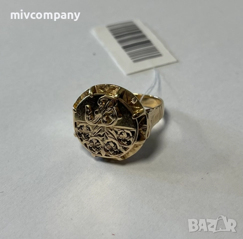 Златен пръстен 9.72гр., снимка 2 - Пръстени - 52615909