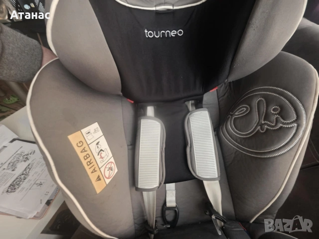 Столче за кола CHIPOLINO сиво 0-36 кг. ISOFIX