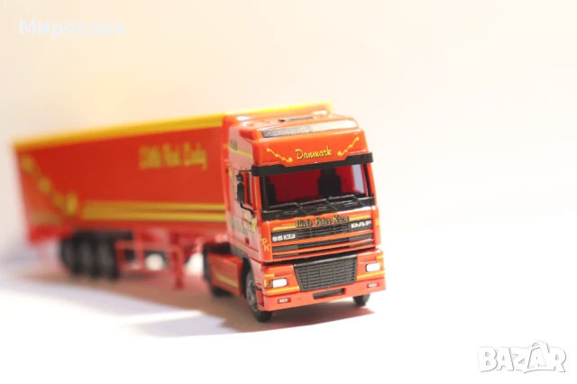 AWM  H0 1/87 DAF  ВЛЕКАЧ KАМИОН МОДЕЛ TIR ГОНДОЛА , снимка 10 - Колекции - 51145972