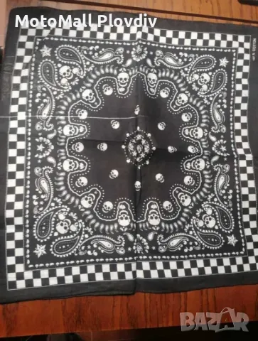 Кърпа мотор рокер мото за глава бандана чопър мотор, снимка 8 - Аксесоари и консумативи - 49160789