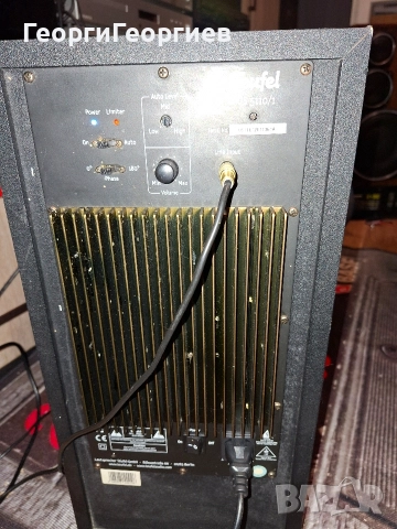 SONY CDP CX355+Teufel US 5110/1, снимка 14 - Ресийвъри, усилватели, смесителни пултове - 49292981