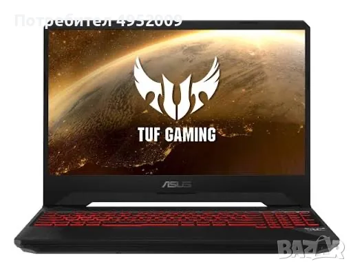 Лаптоп: ASUS TUF Gaming FX505DT-BQ313, снимка 2 - Лаптопи за игри - 56117098