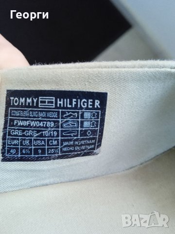 Дамски обувки Tomi Hilfiger 39, снимка 8 - Сандали - 41448961