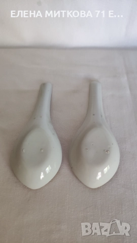 Китайски порцелан-декоративна чиния и две лъжички, снимка 9 - Други ценни предмети - 51529627