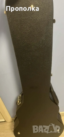  Кожен Черен Куфар Gibson USA за китара , снимка 7 - Китари - 53614074