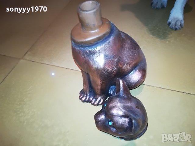 маче коте шише антик 1502231949, снимка 8 - Антикварни и старинни предмети - 39687673