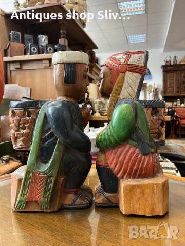Уникални азиатски дървени фигури / скулптура. №3909, снимка 5 - Колекции - 40579113