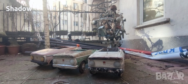 Москвич с педали , снимка 18 - Антикварни и старинни предмети - 53819560