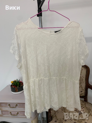 Дамска блуза в размер L-XL, снимка 3 - Туники - 44614406