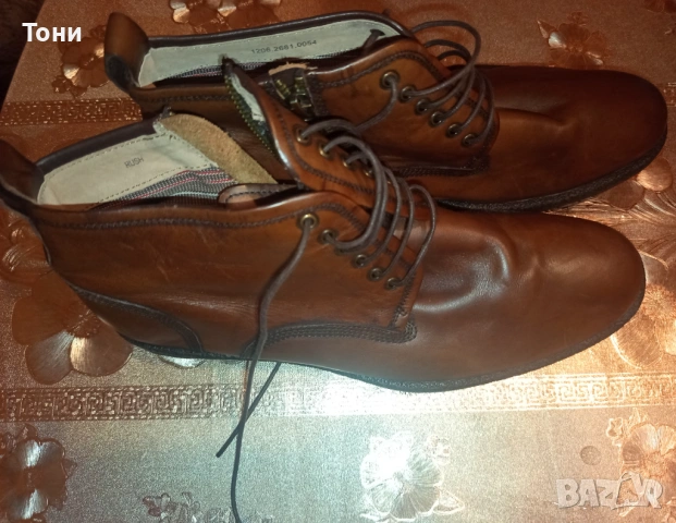 FLORSHEIM 1892 USA ORIGINAL Нови Мъжки Боти Изцяло от Естествена Кожа 44, снимка 2 - Мъжки боти - 53624998