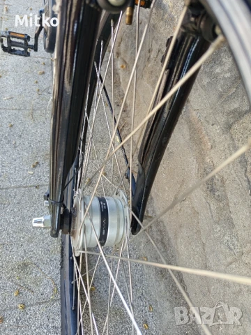 26 цола алуминиев велосипед с 7 скорости усилени капли амортисьори предни като нов , снимка 11 - Велосипеди - 51158364