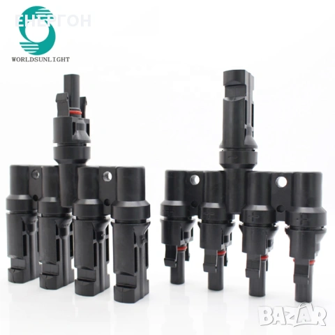 Mc4 Четворни Конектори за Соларен Панел кемпер каравана кабели mc4 мц4