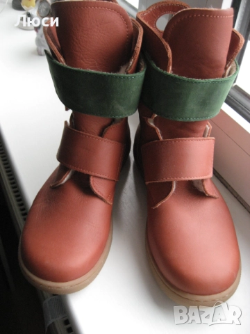Топли ботуши 33 номер , натур.кожа, снимка 3 - Детски боти и ботуши - 52385943