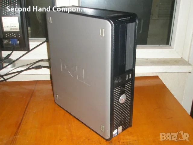dell optiplex 745 SFF Двуядрен, 4GB рам, 80GB HDD sata.