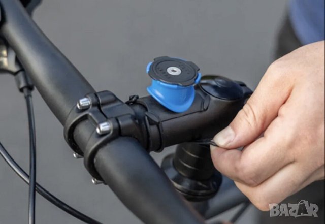 Quad Lock stem handlebar стойка телефон велосипед универсален адаптер, снимка 3 - Аксесоари за велосипеди - 40992572