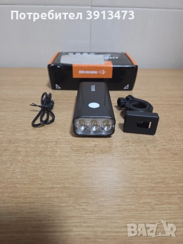 Велосипедна светлина BIKIL 6400mah Акумулаторна USB C велосипедна светлина , снимка 2 - Друга електроника - 52104923