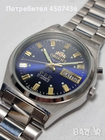 ORIENT напълно автоматичен механичен часовник, ден от седмицата, дата , снимка 11 - Мъжки - 52458803