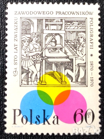 Полша, 1970 г. - лот марки на теми птици, личности, футбол, изкуство, космос, гоблени и др., снимка 2 - Филателия - 53302653