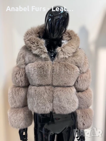 Дамски палта от естествен косъм, снимка 4 - Якета - 51394121