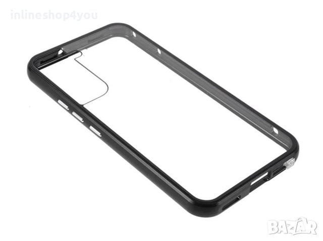 Двоен Магнитен Кейс за Samsung Galaxy S22 Ultra | S22+ | S22, снимка 3 - Калъфи, кейсове - 41937242