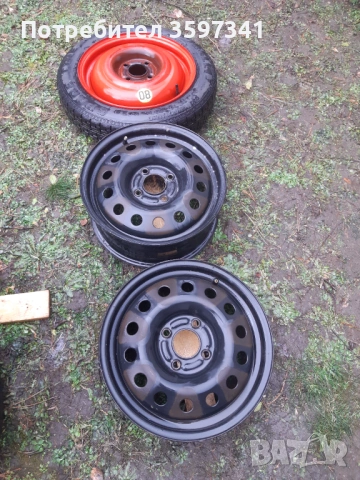 ФОРД две железни джанти за 30 евро и патерица за 25 евро, снимка 3 - Гуми и джанти - 53481523