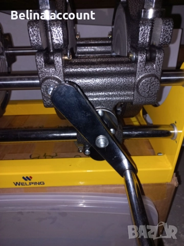 Ръчна машина за челно заваряване WELPING WP200C – НОВА, снимка 8 - Други инструменти - 52722444