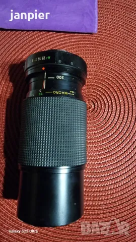 Фотообектив 1:4.5 Vivitar 80-200mm, снимка 3 - Обективи и филтри - 47689047