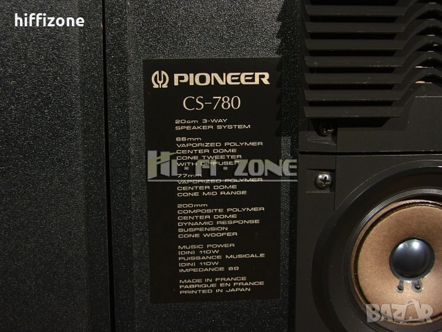 Тонколони Pioneer cs-780 /2, снимка 7 - Тонколони - 52928781