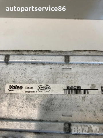 Радиатор за интеркулер за Peugeot 3008 1.6 HDI (2010) 9656503980, снимка 3 - Части - 53592667